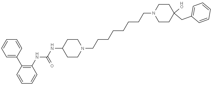 1-(8-aminooctyl)piperidin-4-ol Struktur