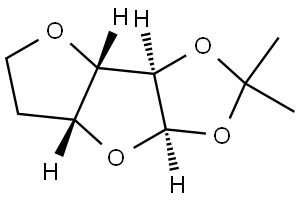 α-D-xylo-Hexofuranose, 3,6-anhydro-5-deoxy-1,2-O-(1-methylethylidene)- (9CI)