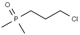 (3-Chloropropyl)dimethylphosphine oxide Struktur