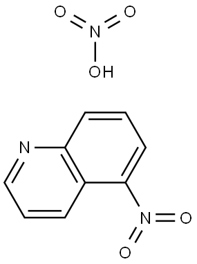 5-Nitroquinolin-1-ium nitrate Struktur
