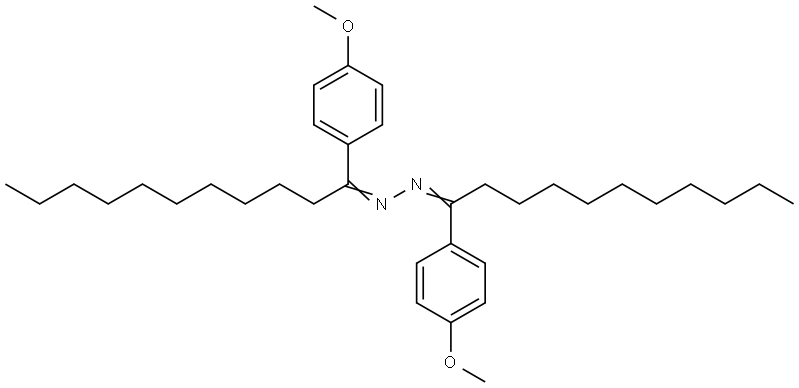 1-(4-METHOXYPHENYL)-1-UNDECANONE (1-(4-METHOXYPHENYL)UNDECYLIDENE)HYDRAZONE Struktur