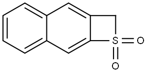 2H-NAPHTHO[2,3-B]THIETE 1,1-DIOXIDE Struktur