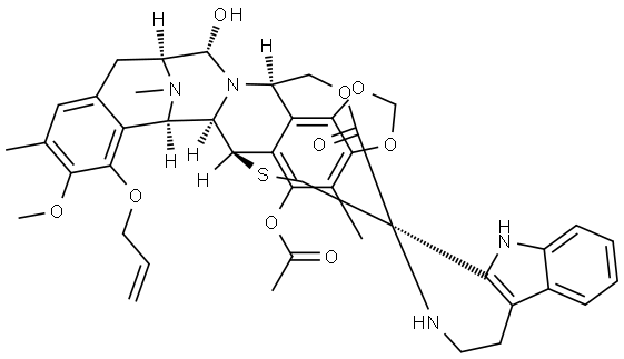 lurbinectedin  Impurity 8 Struktur