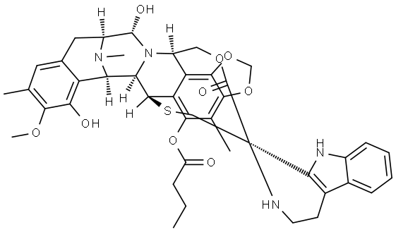 lurbinectedin  Impurity 12 Struktur