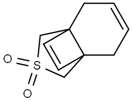 1H,3H-3a,7a-Ethenobenzo[c]thiophene, 4,7-dihydro-, 2,2-dioxide Structure