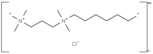 HEXADIMETHRINE CHLORIDE Struktur