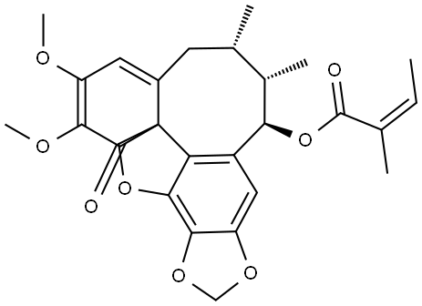 Schiarisanrin E Struktur
