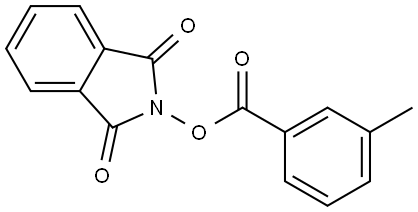 (1,3-Dioxoisoindol-2-yl) 3-methylbenzoate Struktur