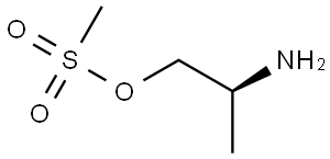2-Aminomethanesulfonate propyl ester Struktur