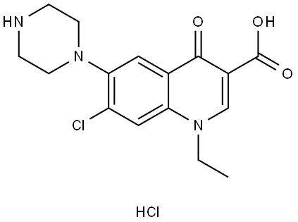 Norfloxacin EP Impurity E Struktur