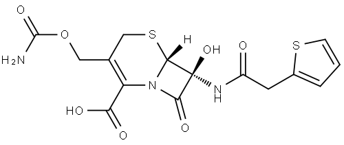 7-Hydroxycefoxitin Struktur