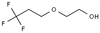 2-(3,3,3-trifluoropropoxy)ethan-1-ol Struktur