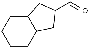 Octahydro-1H-indene-2-carbaldehyde Struktur