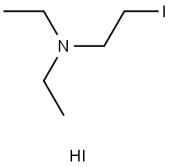 Diethyl(2-iodoethyl)amine hydroiodide Struktur