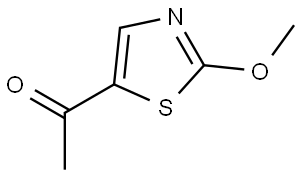 1-(2-methoxythiazol-5-yl)ethanone Struktur