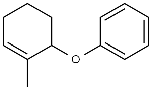 [(2-METHYL-2-CYCLOHEXEN-1-YL)OXY]BENZENE Struktur