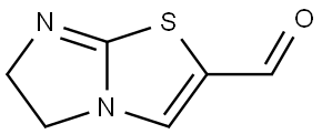 5,6-dihydroimidazo[2,1-b]thiazole-2-carbaldehyde Struktur