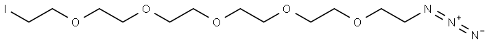 Azido-PEG5-Iodine Struktur