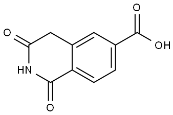 1,3-Dioxo-1,2,3,4-tetrahydroisoquinoline-6-carboxylic acid Struktur