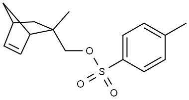 (2-METHYLBICYCLO[2.2.1]HEPT-5-EN-2-YL)METHYL 4-METHYLBENZENESULFONATE Struktur