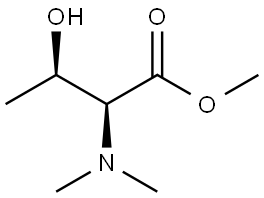 Methyl dimethyl-L-threoninate Struktur