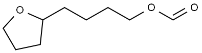 4-TETRAHYDRO-2-FURANYLBUTYL FORMATE Struktur