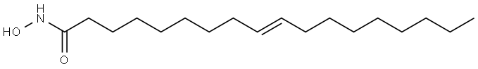 (9E)-N-hydroxy-9-octadecenamide Struktur