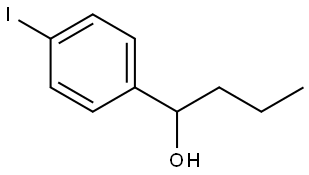 4-Iodo-α-propylbenzenemethanol Struktur