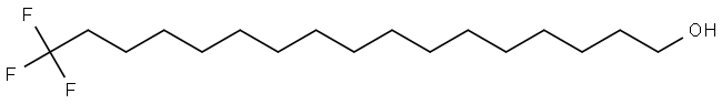 17,17,17-Trifluoroheptadecan-1-ol Struktur