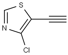 4-Chloro-5-ethynylthiazole Struktur