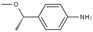 (S)-4-(1-Methoxyethyl)aniline Structure