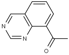 1-(Quinazolin-8-yl)ethan-1-one Struktur