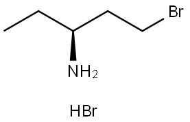 (S)-1-Bromopentan-3-amine hydrobromide Struktur