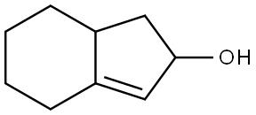 2,4,5,6,7,7a-Hexahydro-1H-inden-2-ol Struktur