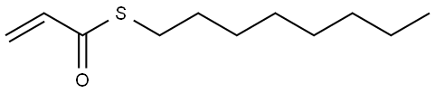 Thioacrylic acid S-Octadenkyl ester Struktur