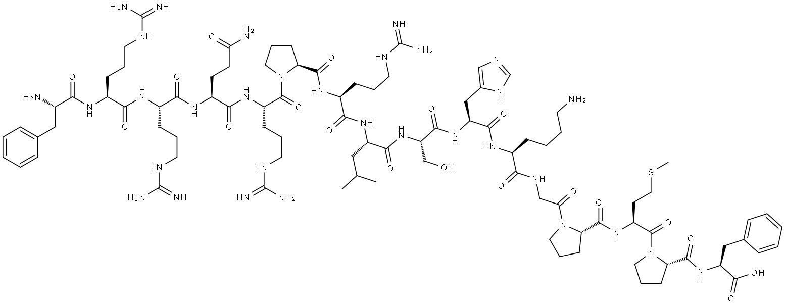Apelin-16(Human, Bovine) Struktur