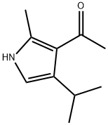 Ethanone, 1-[2-methyl-4-(1-methylethyl)-1H-pyrrol-3-yl]- (9CI) Struktur