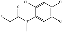 2-Fluoro-N-methyl-2',4',5'-trichloroacetanilide Struktur
