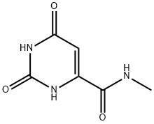 4-PyriMidinecarboxaMide, 1,2,3,6-tetrahydro-2,6-dioxo-N-Methyl- Struktur