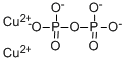 Copper pyrophosphate Struktur