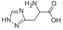1,2,4-triazolyl-3-alanine Struktur