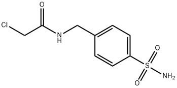 2-氯-N-[(4-氨磺?；交?甲基]乙酰胺, 101167-02-6, 結(jié)構(gòu)式