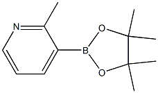 2-Methyl-3-(4,4,5,5-tetraMethyl-1,3,2-dioxaborolan-2-yl)pyridine Struktur
