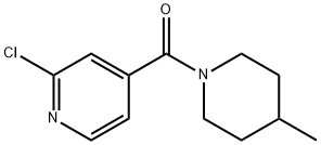 1-(2-Chloro-4-pyridylcarbonyl)-4-Methylpiperidine, 95% Struktur