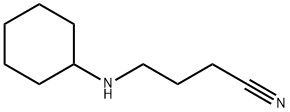 4-(cyclohexylamino)butanenitrile Struktur