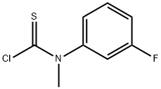 N-METHYL-N-(3-FLUOROPHENYL)-THIOCARBAMOYL CHLORIDE, 10219-04-2, 結(jié)構(gòu)式