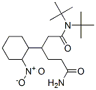 3-(2-nitrocyclohexyl)-N,N-ditert-butyl-hexanediamide Structure