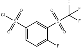 3-(三氟甲基磺?；?-4-氟苯磺酰氯