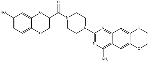 6'-HYDROXY DOXAZOSIN Struktur