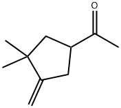 Ethanone, 1-(3,3-dimethyl-4-methylenecyclopentyl)- (9CI) Struktur